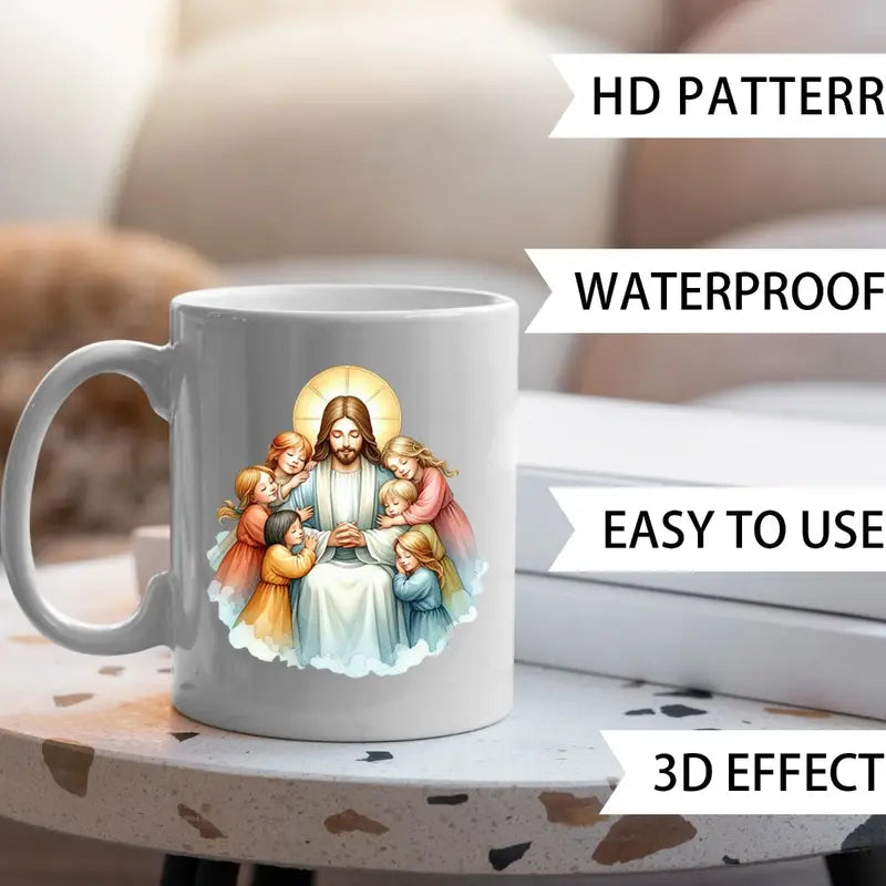 Jesus DIY UV Transfer Paper Set
