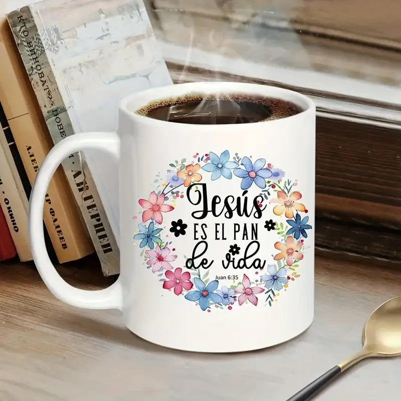 (12PCS/SET)Wreath text coffee cup UV DTF