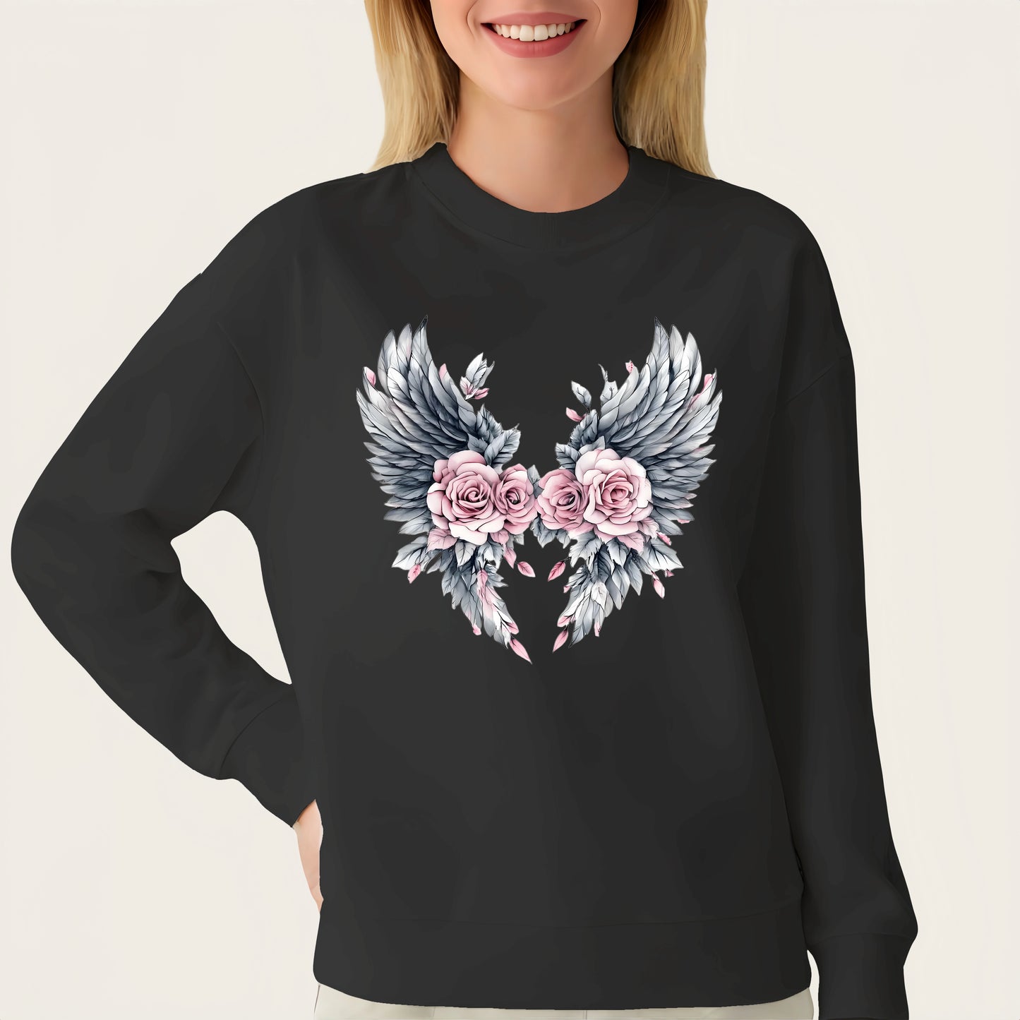 Angel Themed Vinyl Heat Transfer Stickers