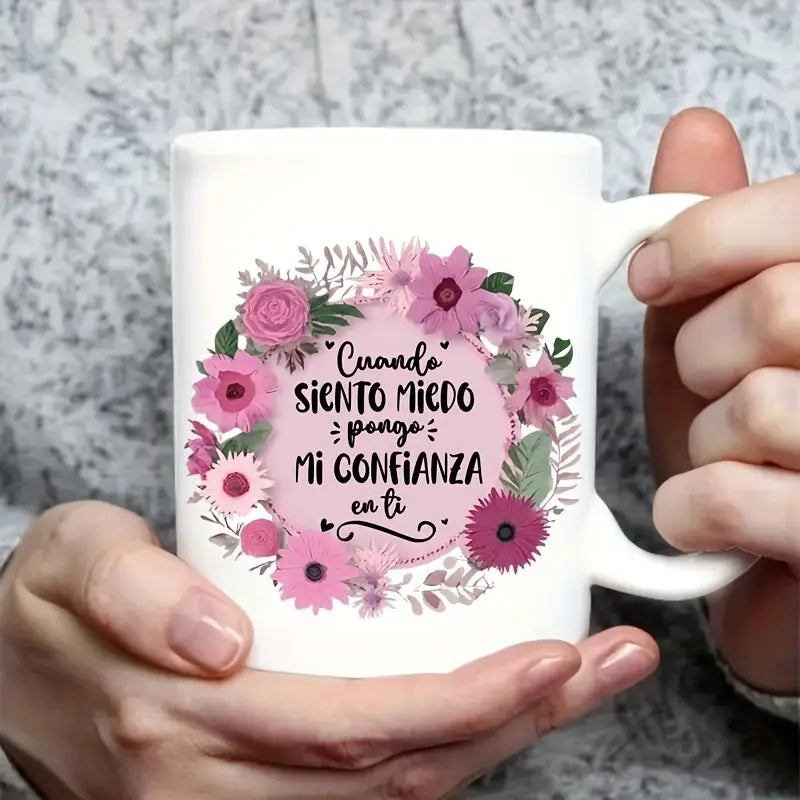 (12PCS/SET)Wreath text coffee cup UV DTF
