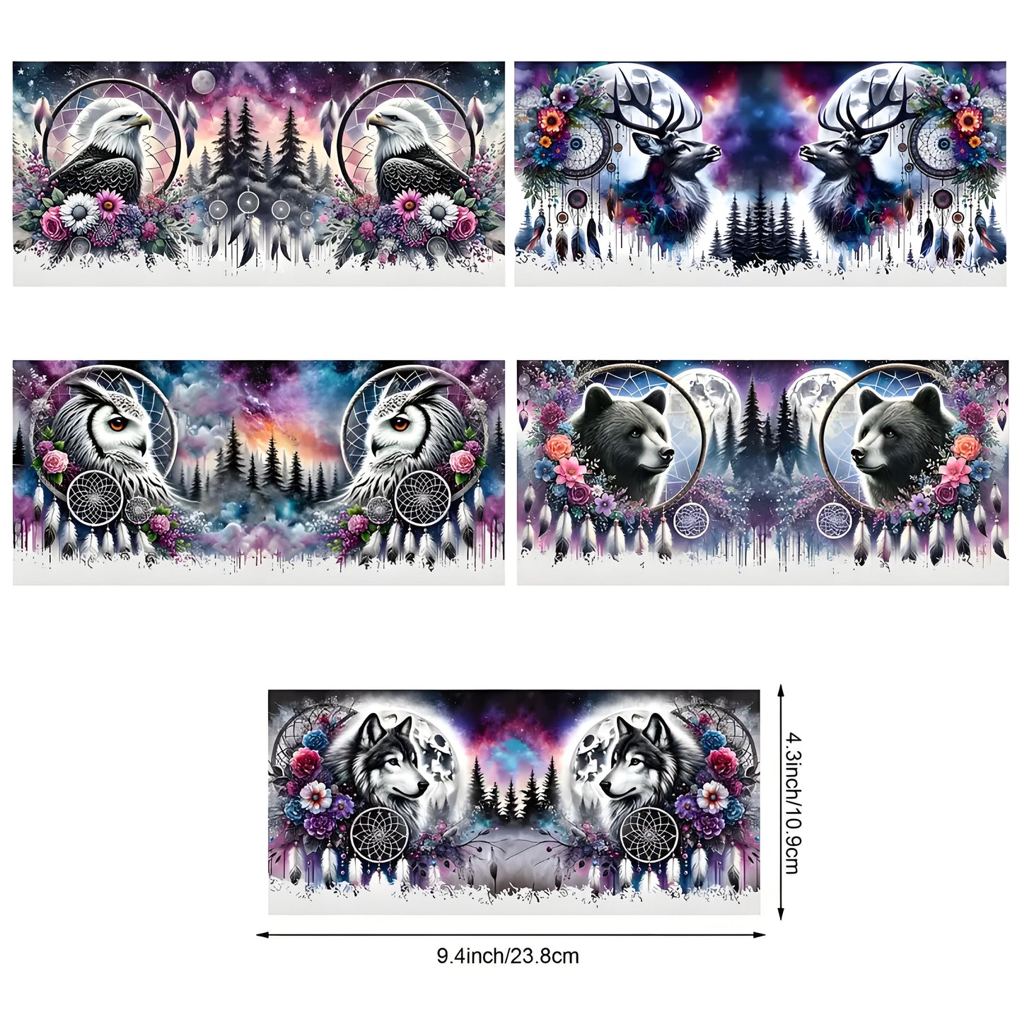 Animal Dream Catcher UV DTF