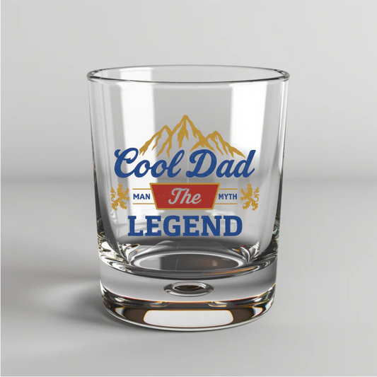 Cool Dad, The Legend - UV DTF Decal
