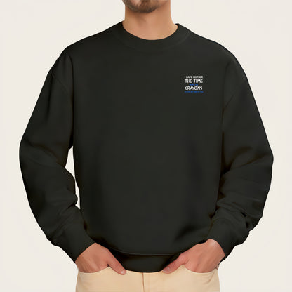 "I HAVE NEITHER THE TIME NOR THE CRAYONS TO EXPLAIN THIS TO YOU" (Letter iron-on transfer sticker)