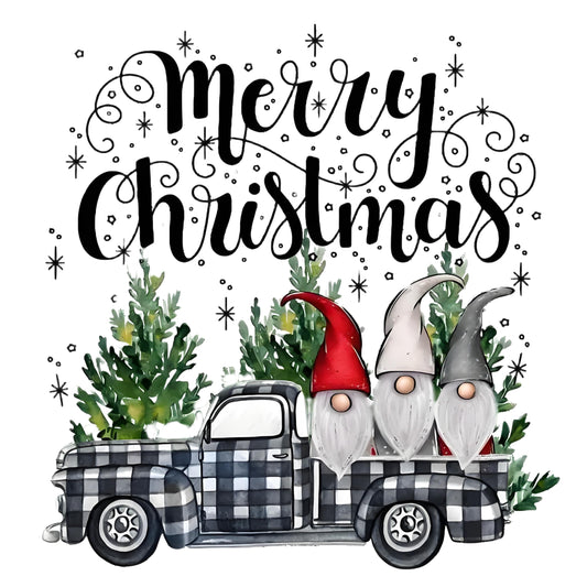 Christmas Tree Iron-On Transfers