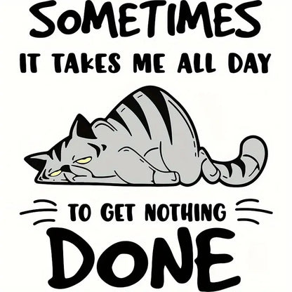 Funny Cat Iron-On Transfers