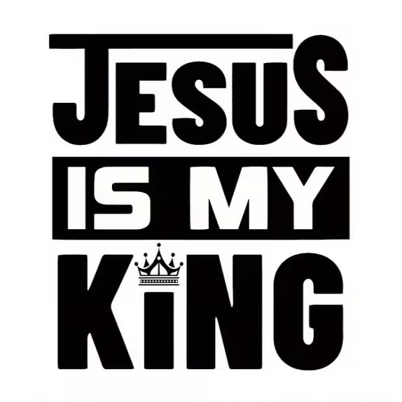 It's My King Black Letter Series Iron-On Transfer Stickers