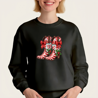 Christmas boot transfer stickers