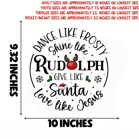 Christmas Fun Letter Ironing Transfer