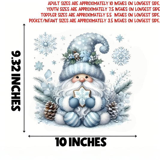 Winter Christmas Snowman Ironing Transfer