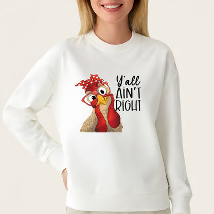 Crazy Chicken Iron-On Transfers