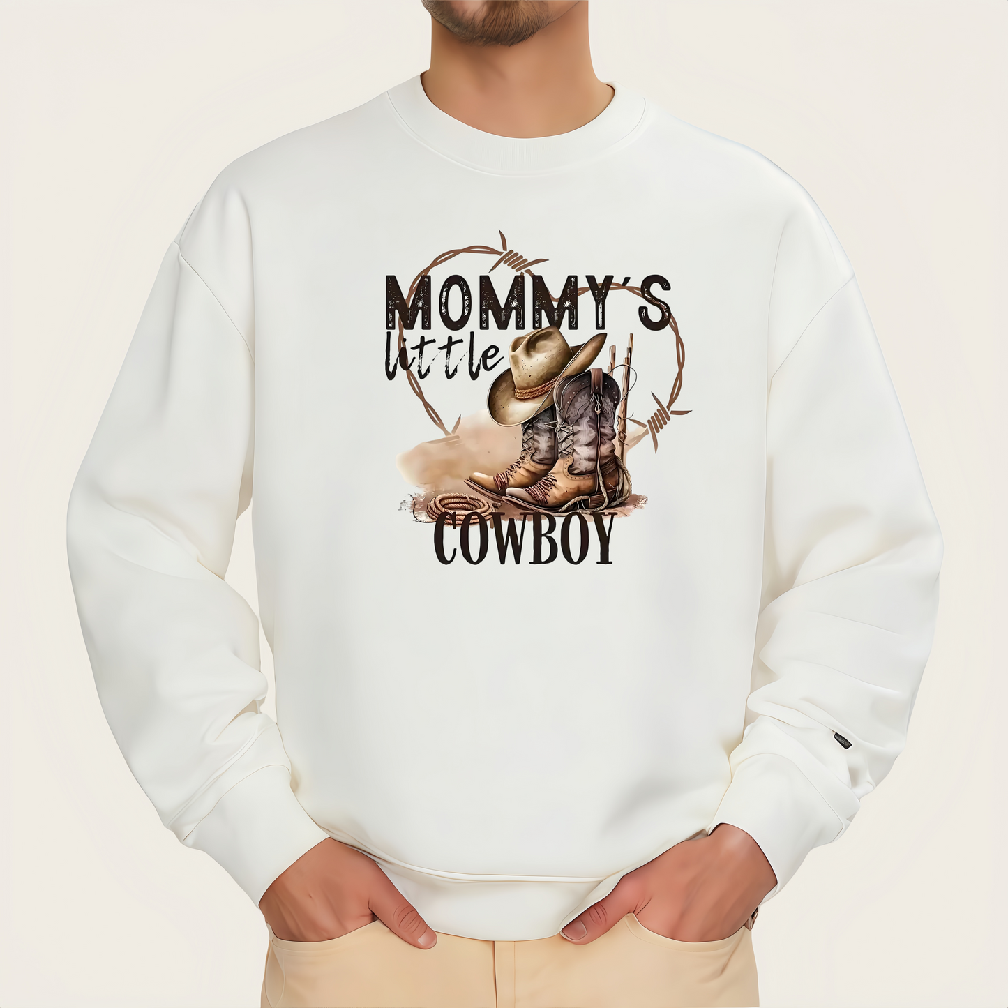 Western Cow Boy Iron-On Transfers