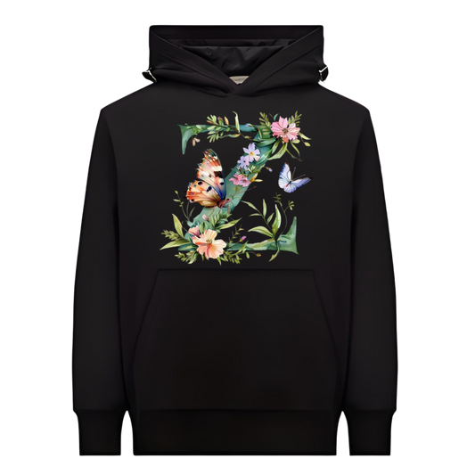 N-Z Floral pattern heat transfer ironing
