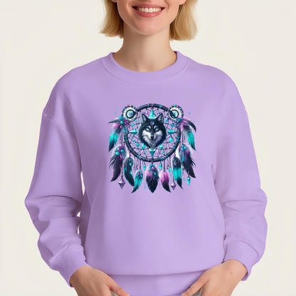 Wolf and Dream Iron-on Transfer