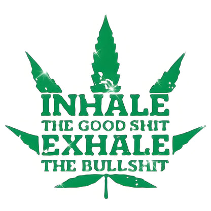 Leaf pattern iron-on transfer