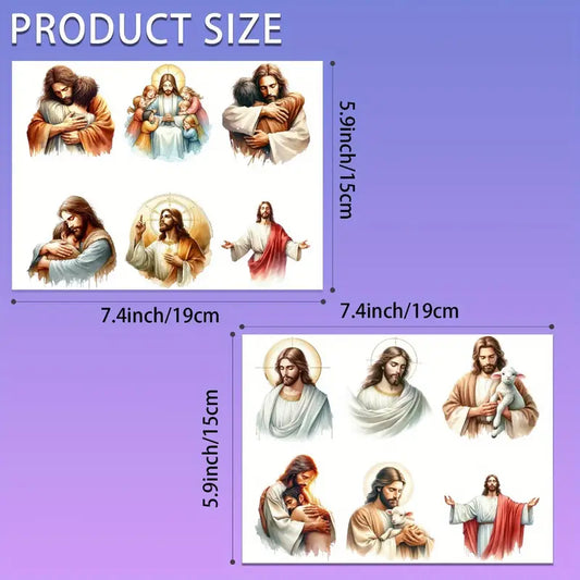 Jesus DIY UV Transfer Paper Set