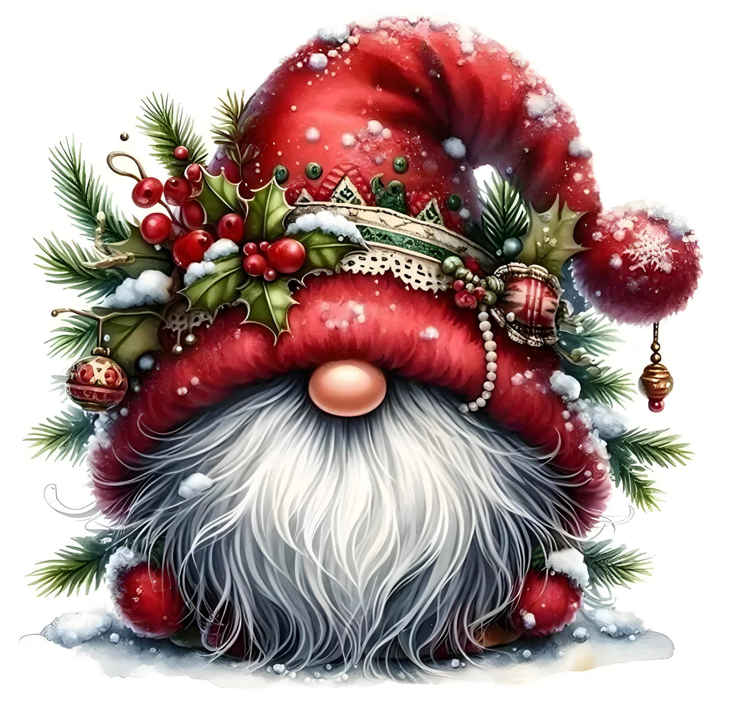 Santa Claus Pattern Hot Transfer Sticker