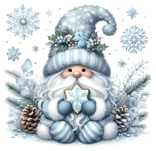 Winter Christmas Snowman Ironing Transfer