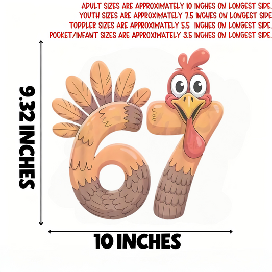 67 Fun Christmas Turkey Ironing Transfer Designs