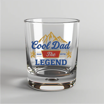 Cool Dad, The Legend - UV DTF Decal